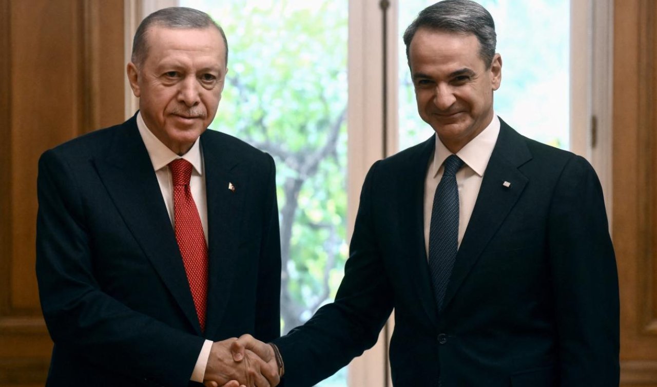  Erdoğan-Miçotakis görüşmesi Yunan medyasında