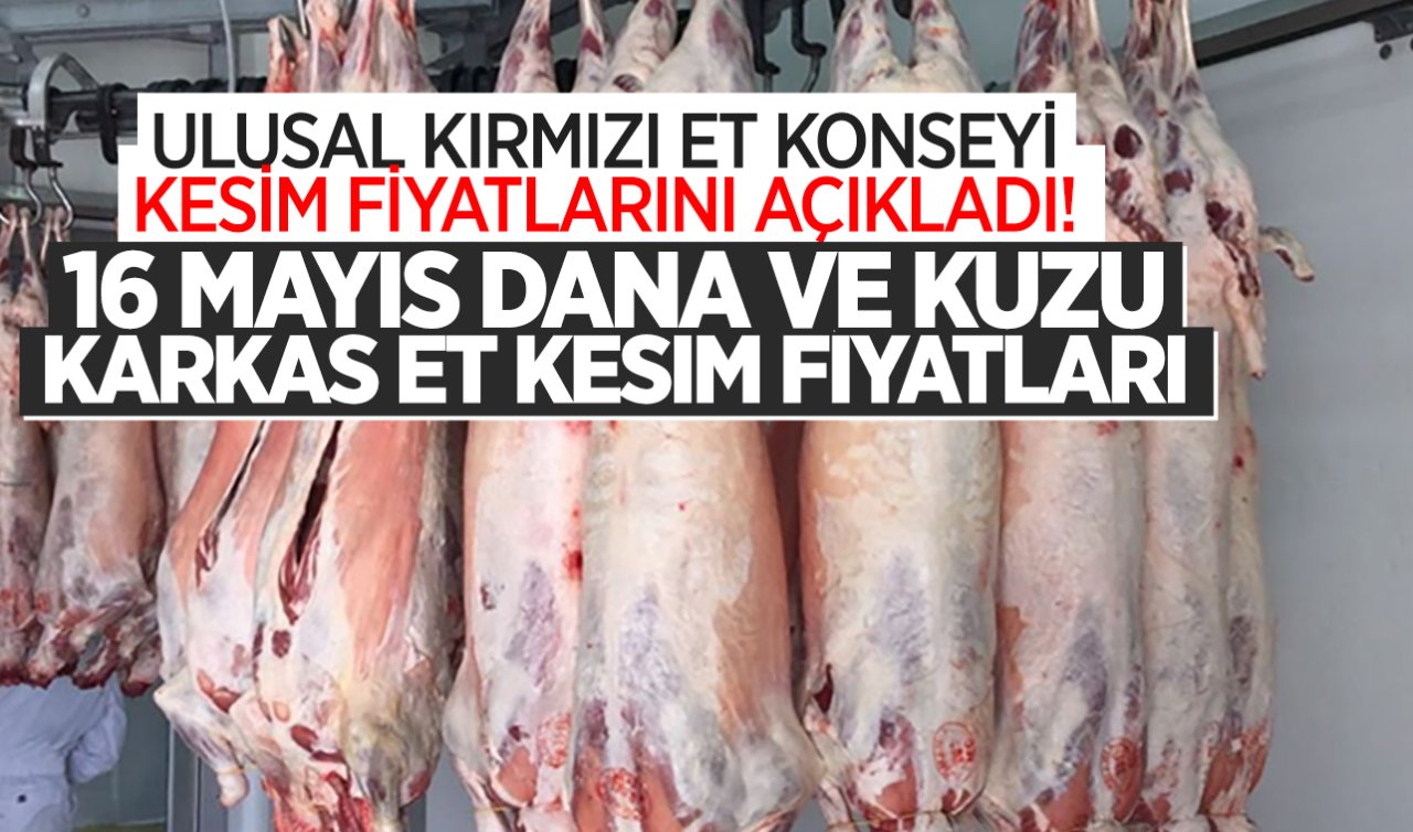 Karkas et fiyatları açıklandı! Karkas et kesim fiyatları ne kadar? İşte güncel karkas et fiyatları