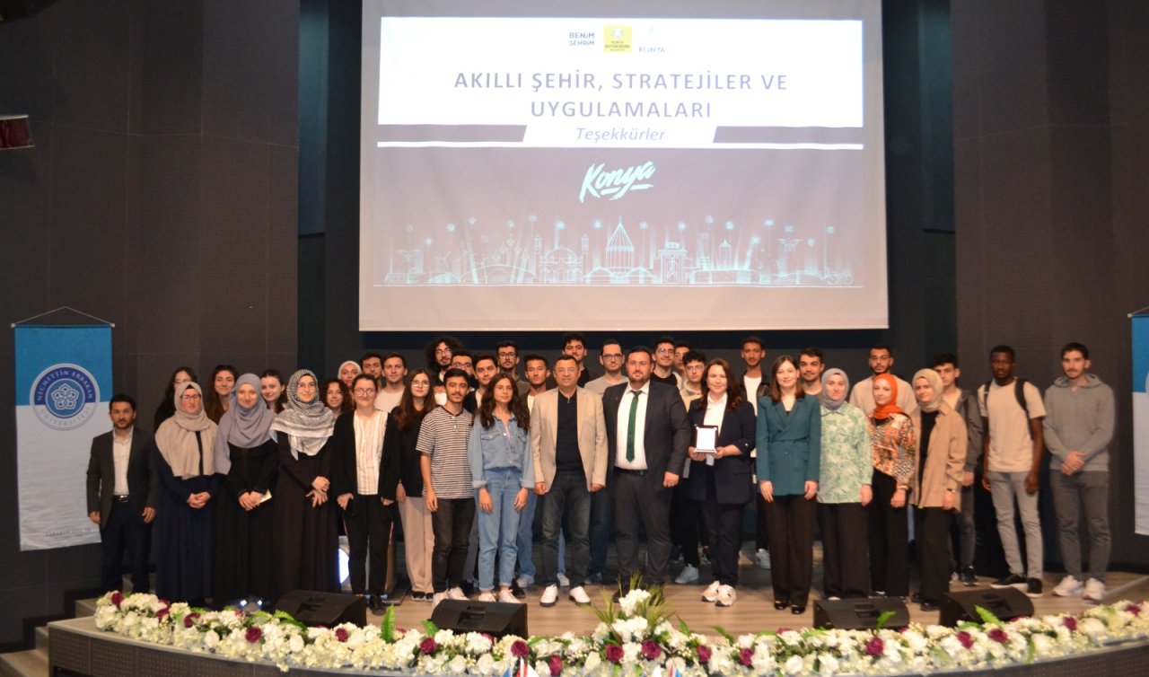 Konya Büyükşehir NEÜ Mühendislik Öğrencilerine “Akıllı Şehir Stratejiler Ve Uygulamaları”nı anlattı  
