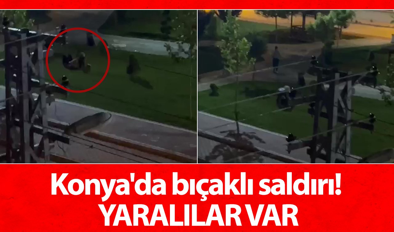  Konya’da bıçaklı saldırı! 2 genç ağır yaralandı