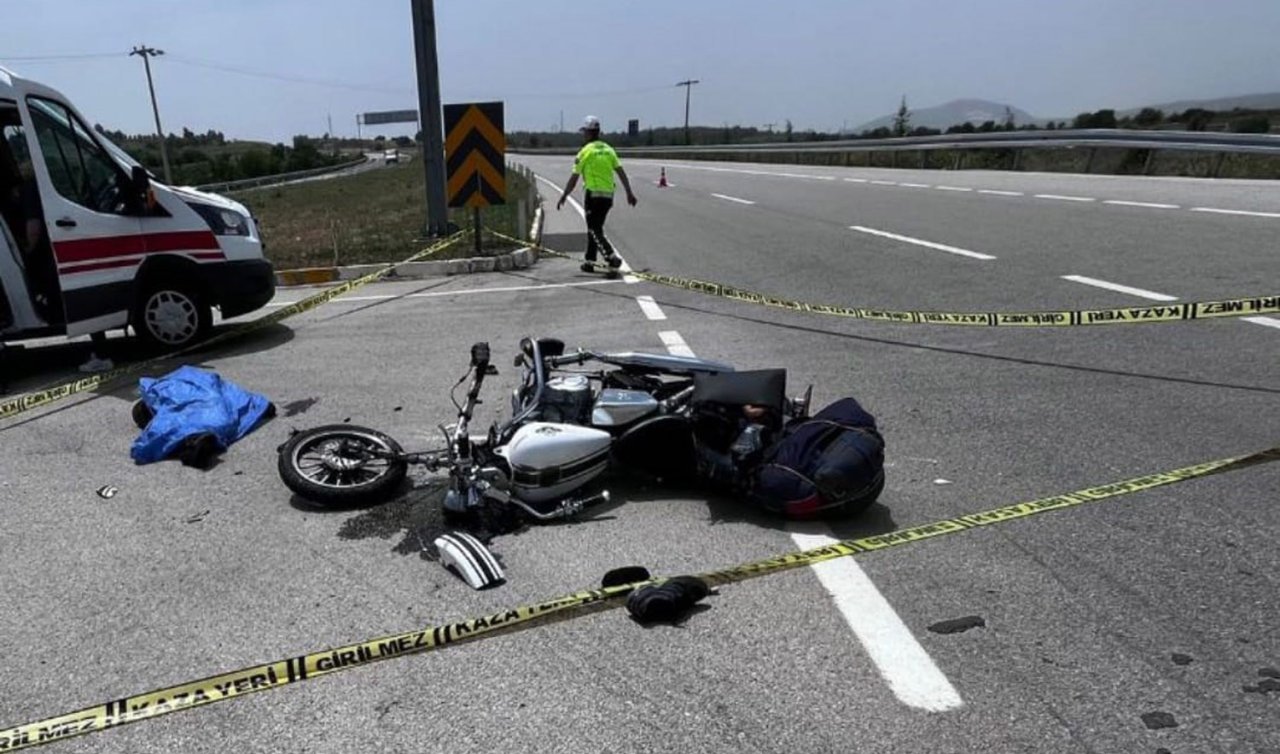 Motosiklet sürücüsünün ölümüne neden olan araç sürücüsü aranıyor