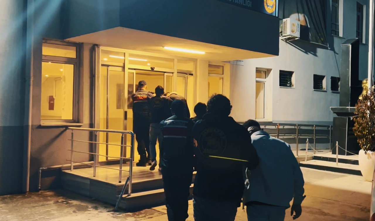 11 küçükbaş çalan 5 şüpheli yakalandı!