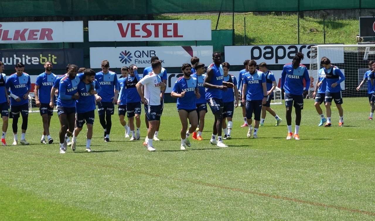 Trabzonspor kupa finali hazırlıklarını 3 eksikle tamamladı! 