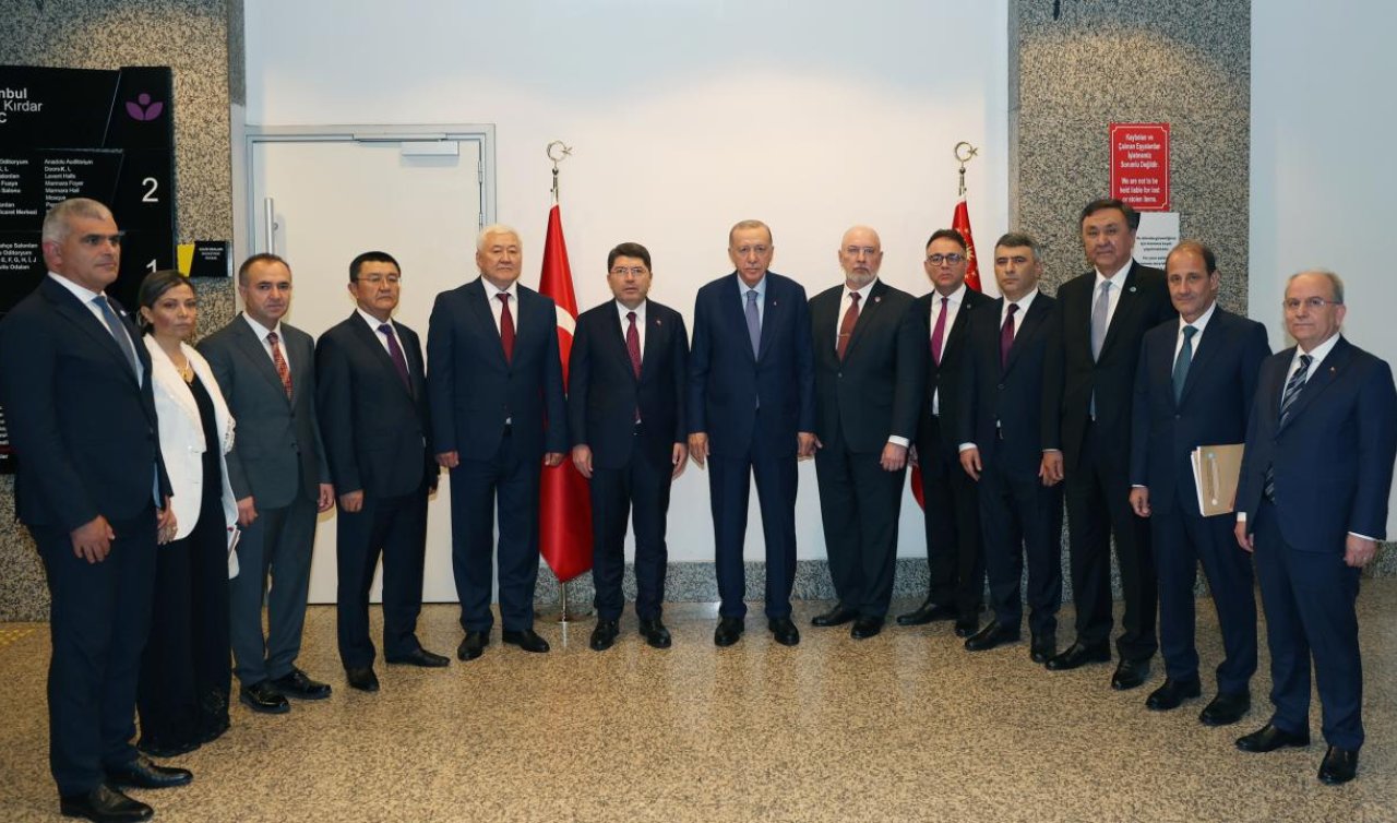Erdoğan Türk Devletleri Teşkilatı Yargı Kurulları Toplantısı’na katıldı! 