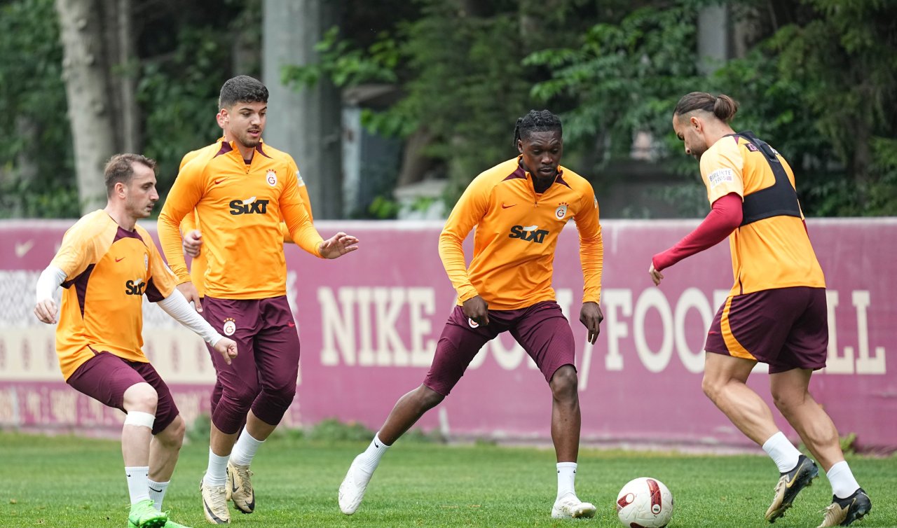  Galatasaray Konyaspor maçının hazırlıklarını sürdürdü