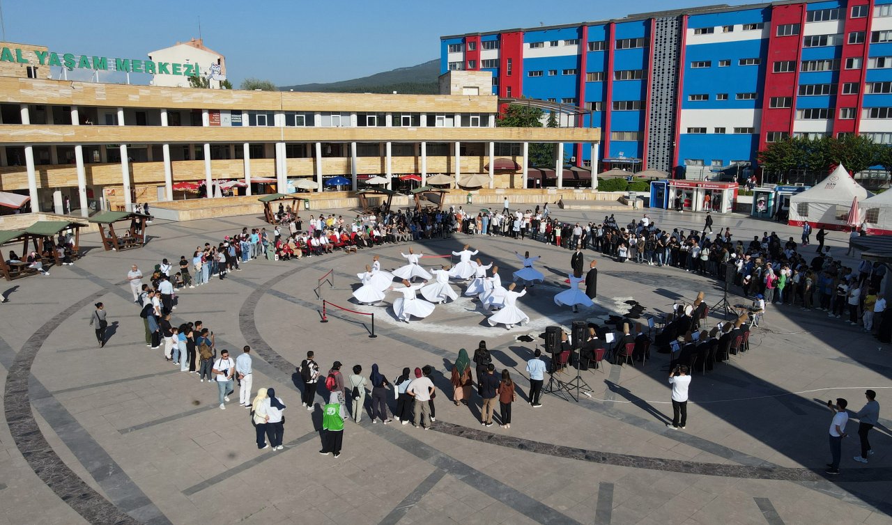 Konya Büyükşehir Karabük Üniversitesi’nde sema mukabelesi icra etti