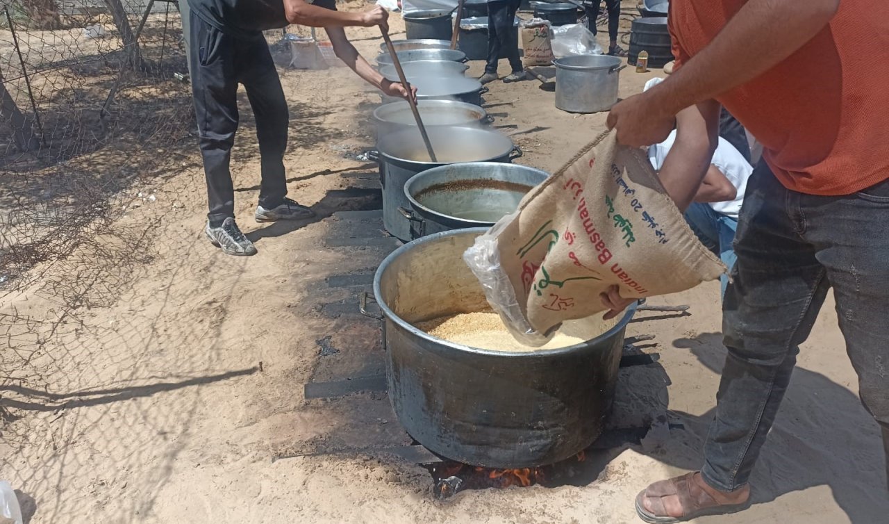 Türk Kızılay Gazze’de 10 bin kişi kapasiteli aşeviyle yeniden hizmet vermeye başladı