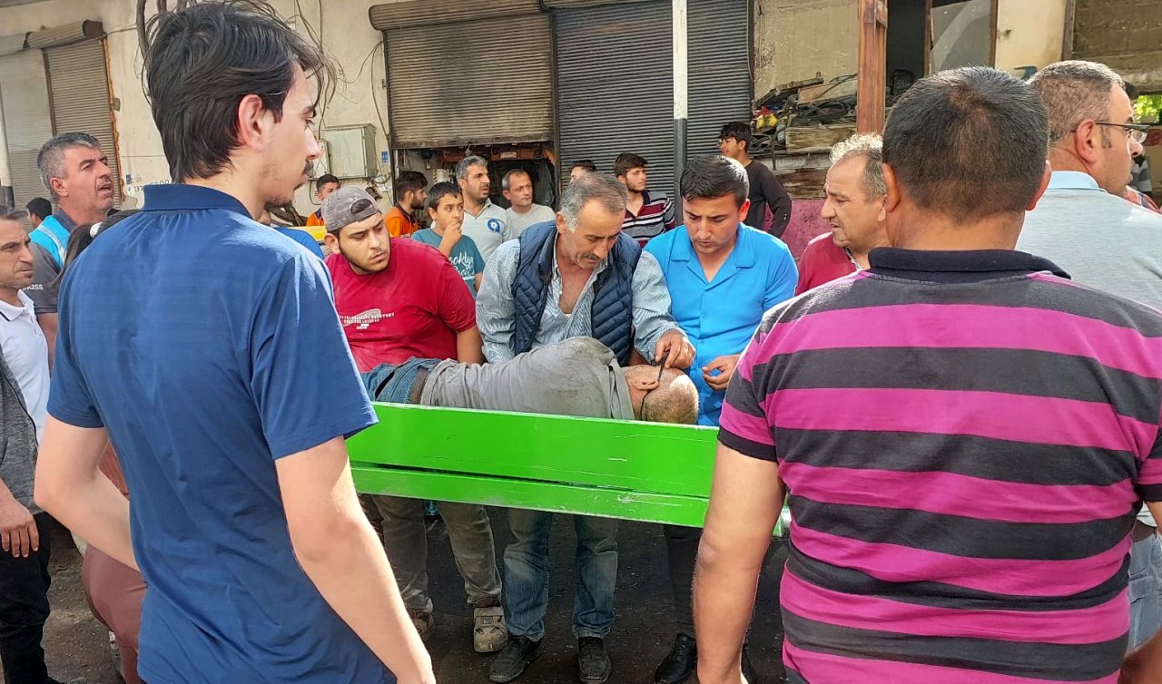  Yaralıyı tabuta koyup kamyonetle hastaneye götürdüler!