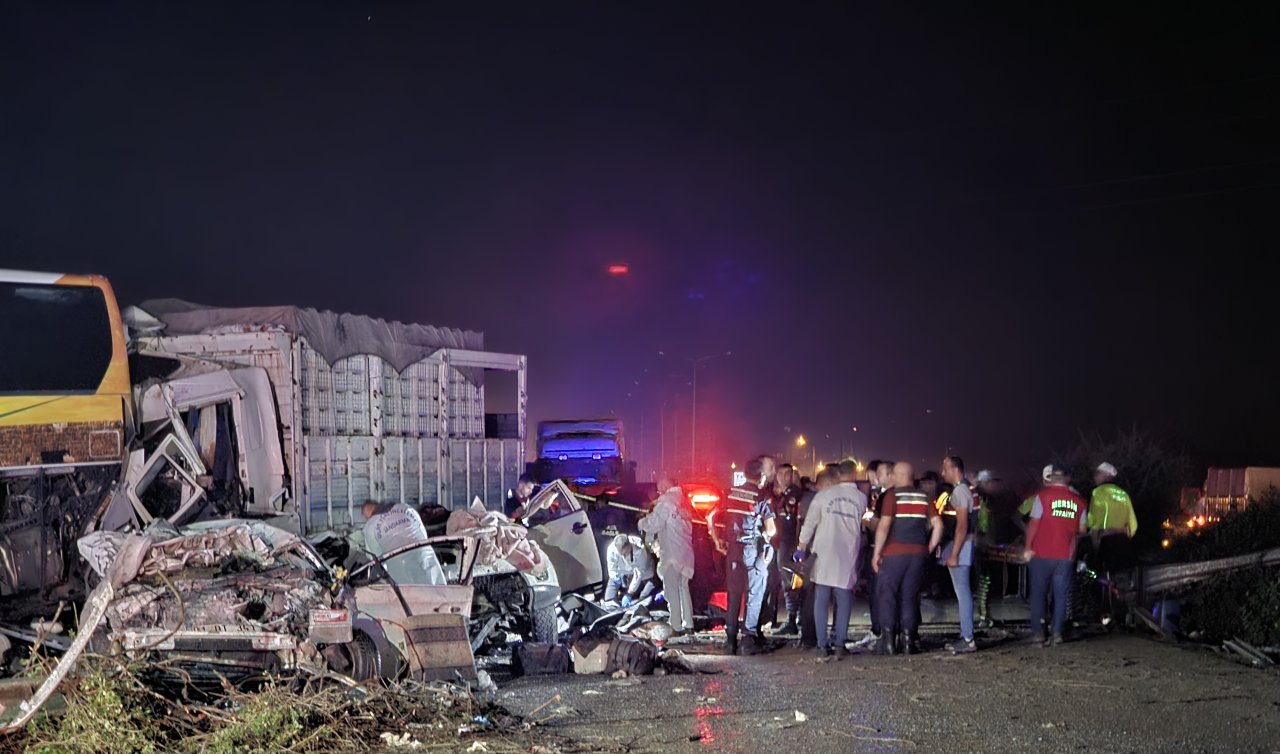 Mersin’deki kazada ölen 10 kişinin kimlikleri belli oldu