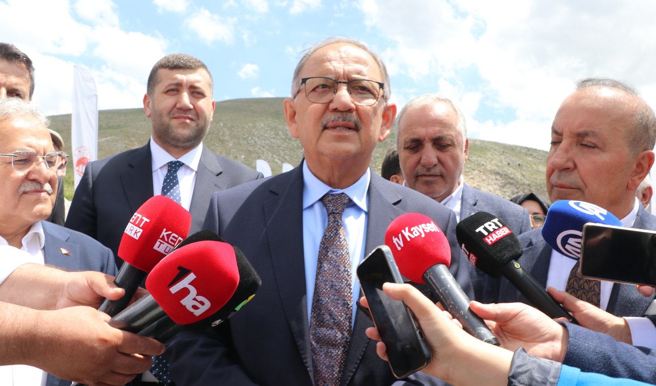 Bakan Özhaseki: Vatandaşın tercihlerine hep saygı gösteririz
