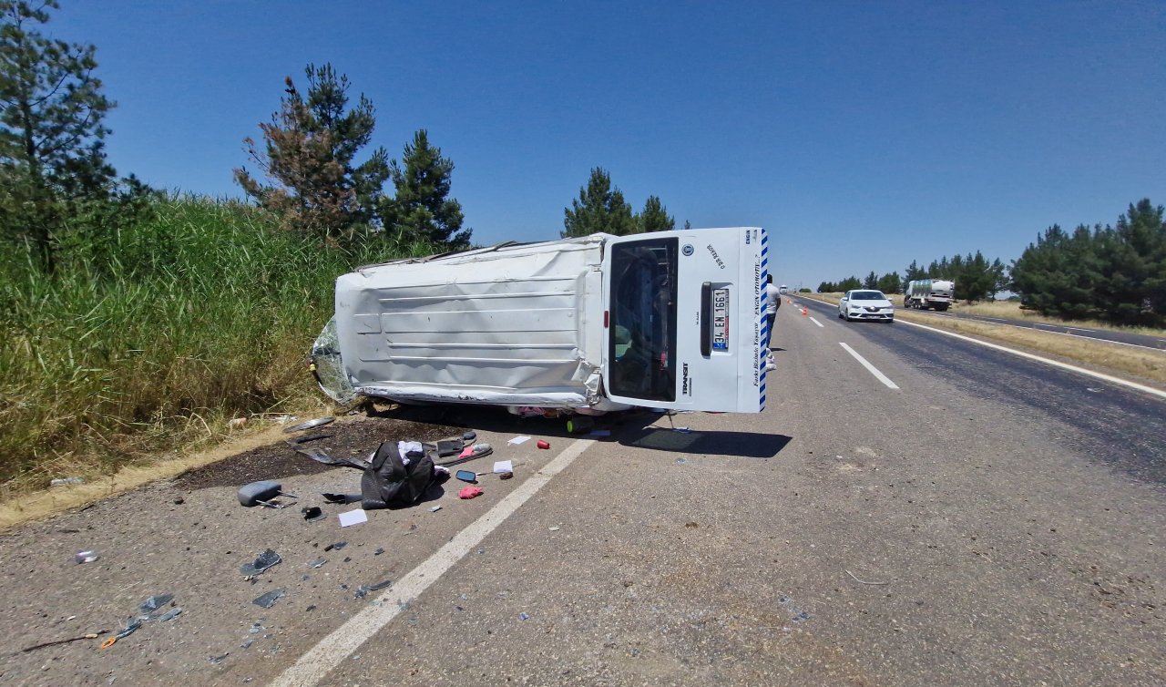 Mevsimlik işçileri taşıyan kamyonet devrildi: 7 yaralı