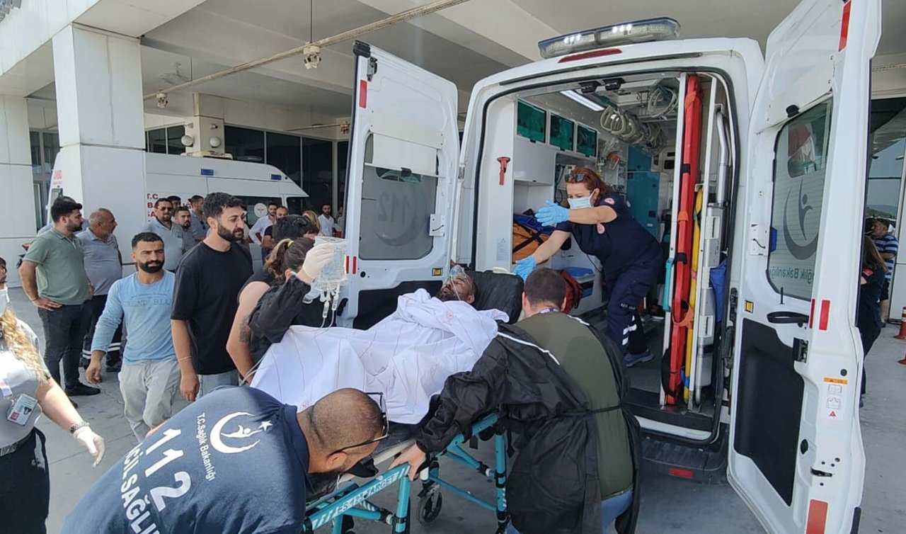 Sitenin makine dairelerinde metan gazı patlaması: 2 işçi ağır yaralı