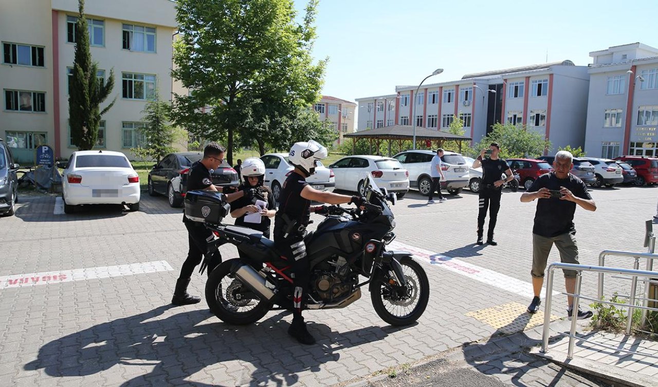 Sınav giriş belgesini unutan öğrencinin yardımına yunus timleri yetişti
