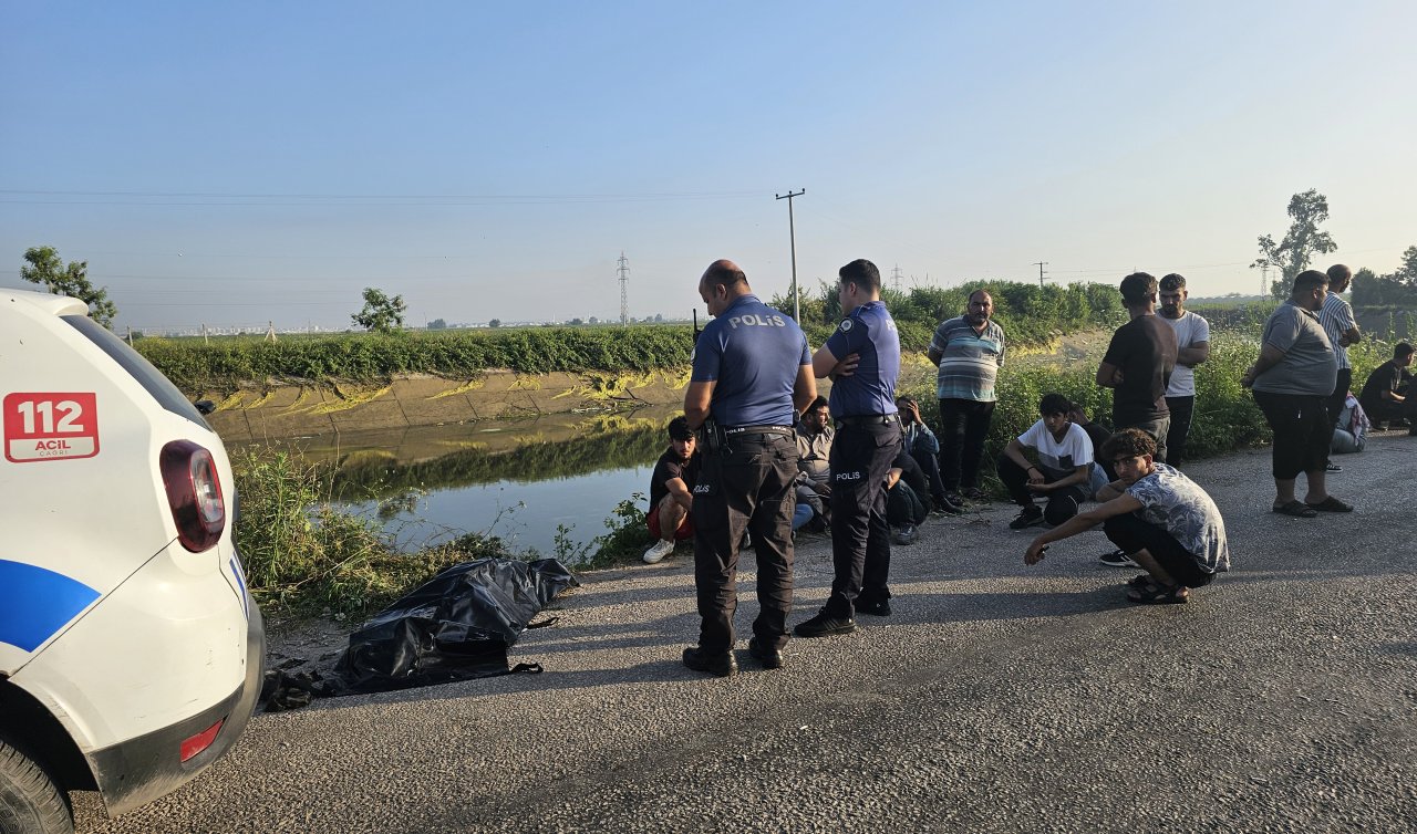  Sulama kanalında akıntıya kapılan çocuk boğuldu