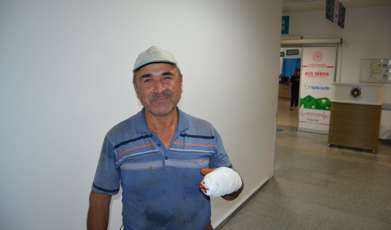  Hastanelik olan acemi kasap: Elini kesenlerle dalga geçiyordum benim başıma da geldi