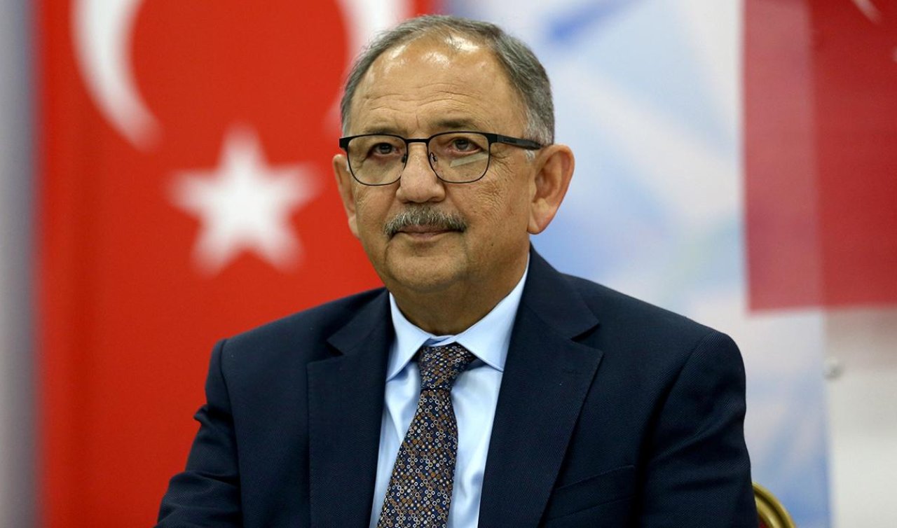  Bakan Özhaseki: Hedefimiz daha yeşil bir Türkiye