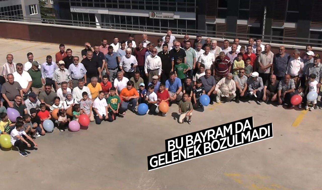 Bu bayram da gelenek bozulmadı!