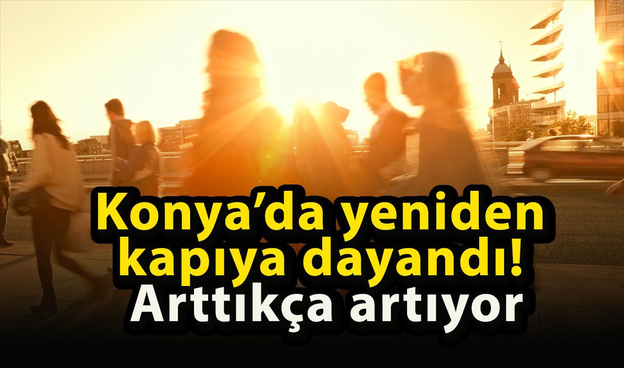  METEOROLOJİ AZ ÖNCE DUYURDU | Konya’da yeniden kapıya dayandı! Arttıkça artıyor: O ilçelerde 4-5 derece birden değişiyor! 