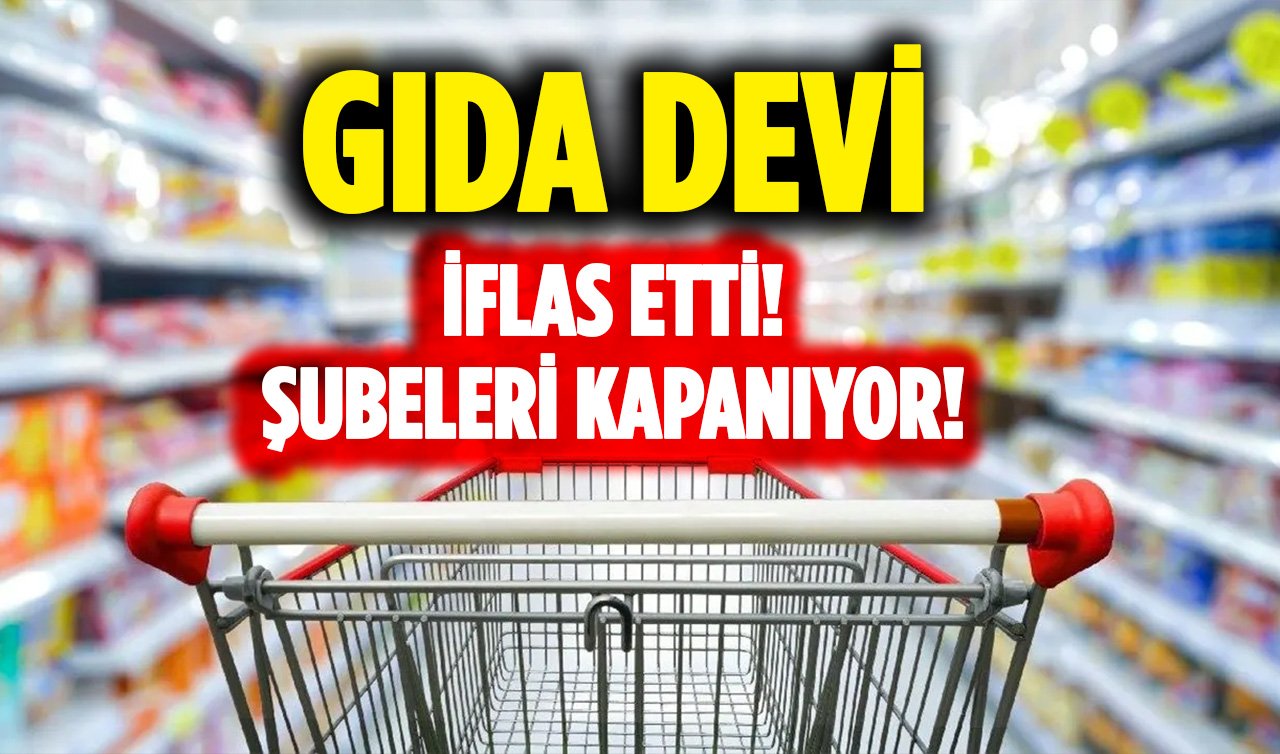 Konya’da Şubeleri Bulunan Gıda Devi 200 Şubesini Kapatıp Gitti! Birkaç Yıldır Mücadele Veriyordu…