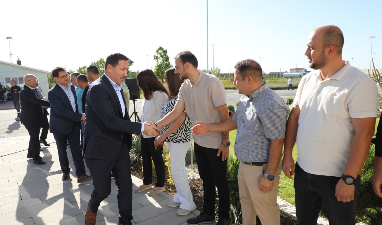 Karatay Belediye Başkanı Hasan Kılca mesai arkadaşlarıyla bayramlaştı