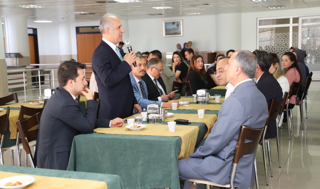 Konya Adliyesi’nde bayramlaşma töreni düzenlendi