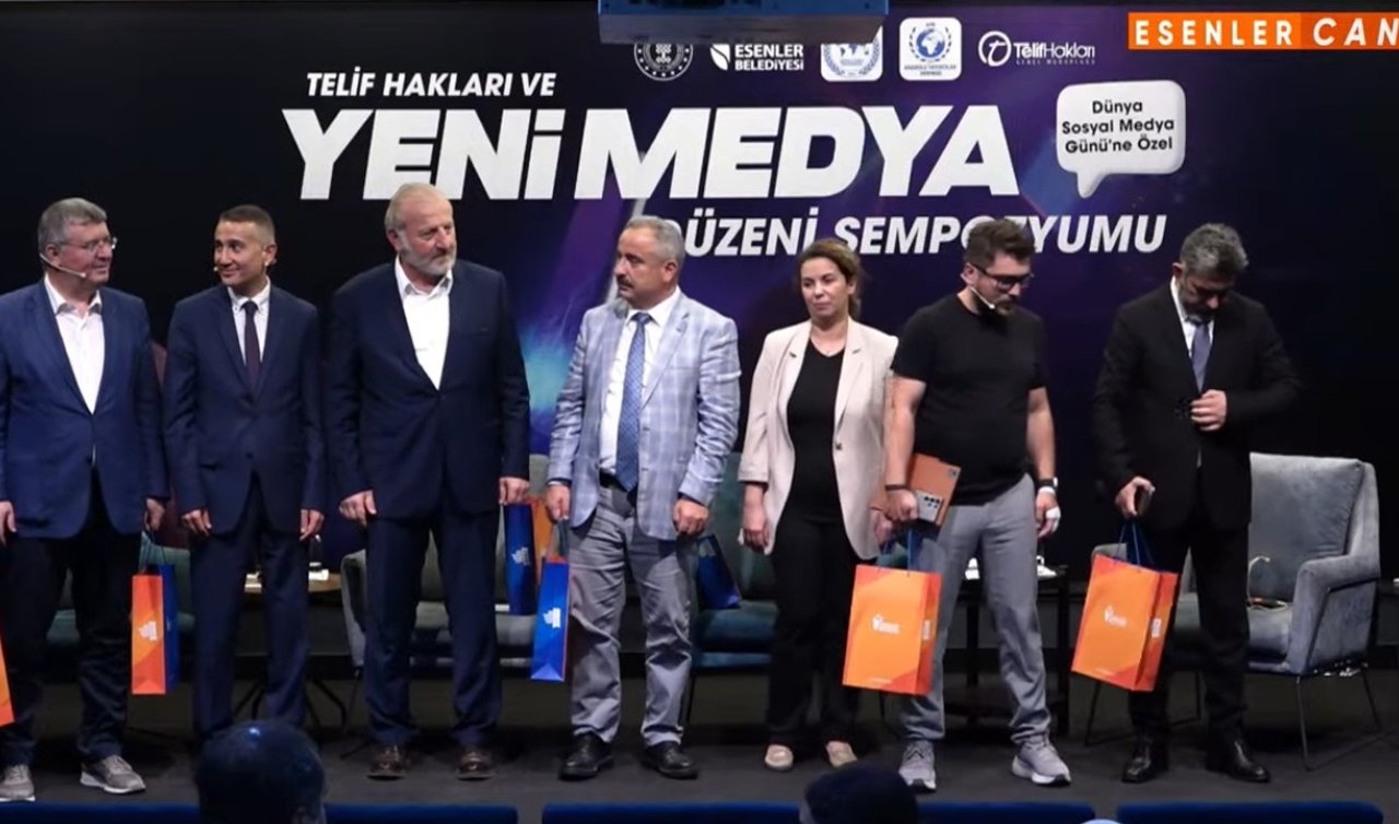 Telif Hakları ve Yeni Medya Düzeni Sempozyumu yapıldı