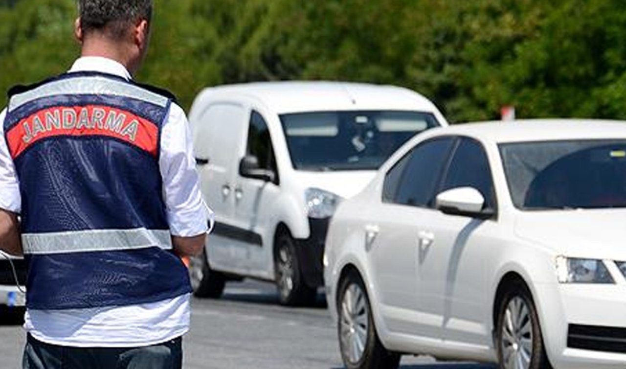 Konya’da jandarmadan huzur güven uygulaması: 95 bin 365 TL ceza verildi