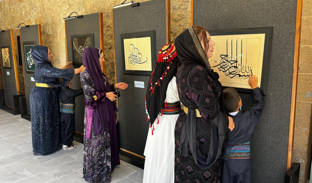 “Besmele-i Şerif’’ temalı hat sergisi Kültür Yolu Festivali kapsamında açıldı