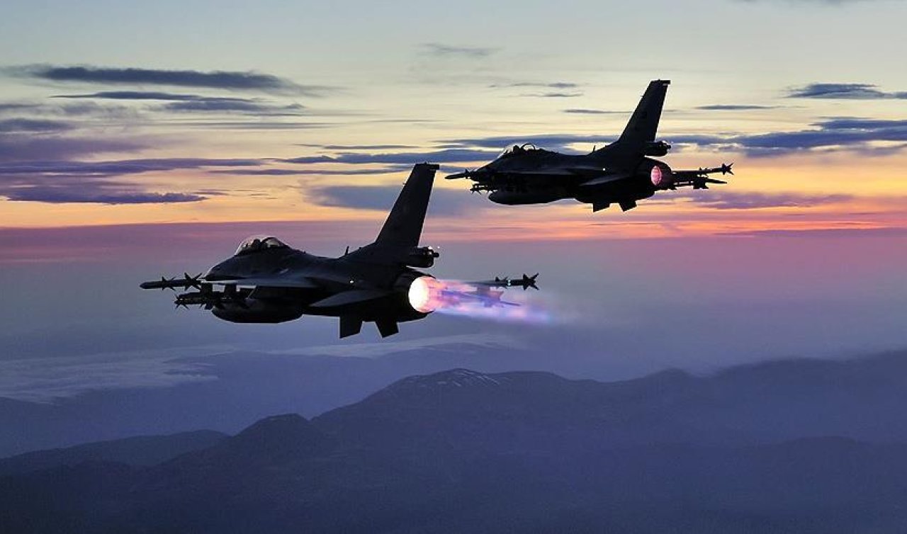 Irak’ın kuzeyine hava harekatı: 37 hedef vuruldu