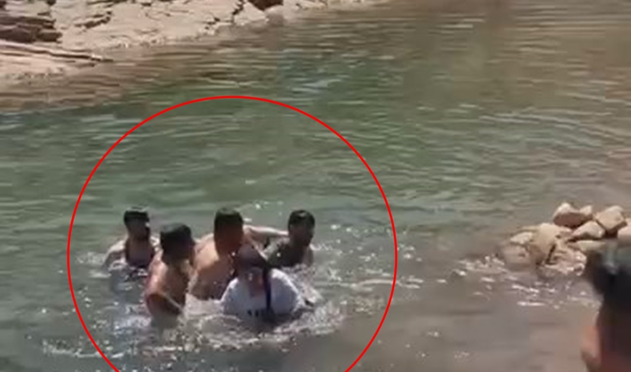  Serinlemek için girdiği derede boğuldu