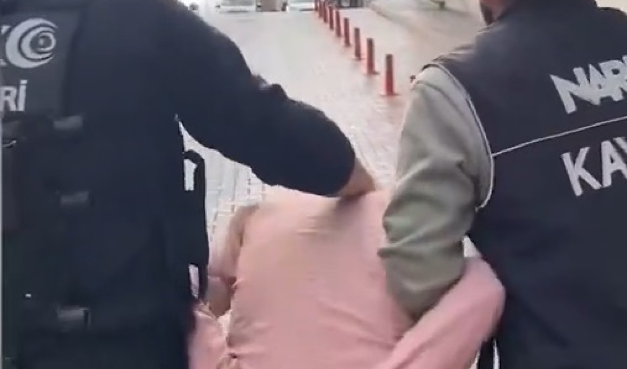 Trenle geldiği kenttte 5 kilo uyuşturucu ile yakalandı! 