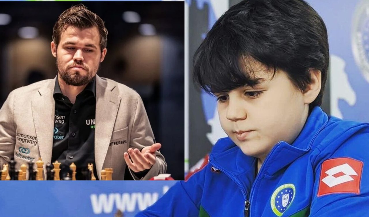  13 yaşındaki Yağız, Magnus Carslen’i mat etti!