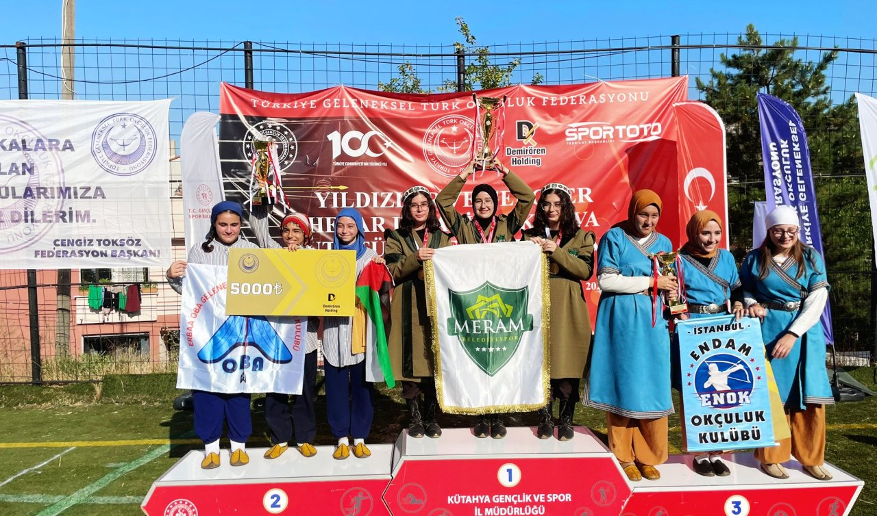  Meram Belediyespor bir kez daha yıldızlaştı