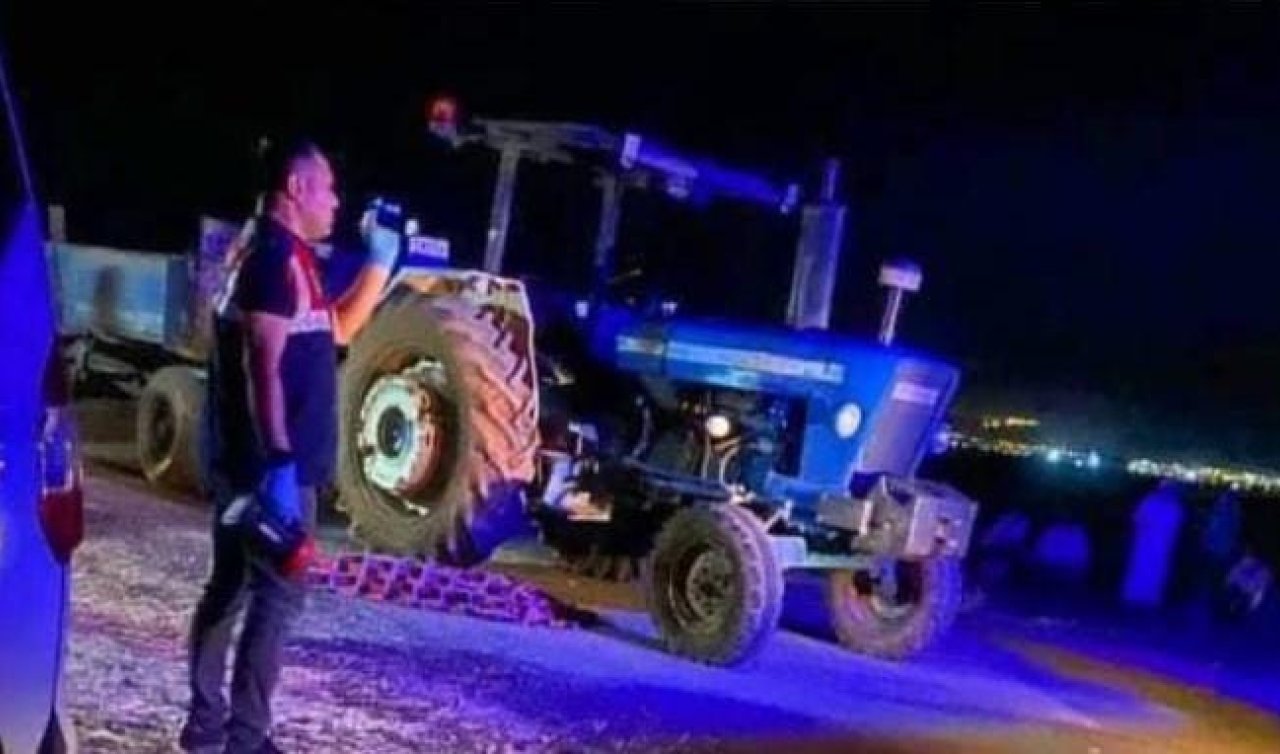  Düştüğü traktörün altında kalan 3 yaşındaki çocuk öldü