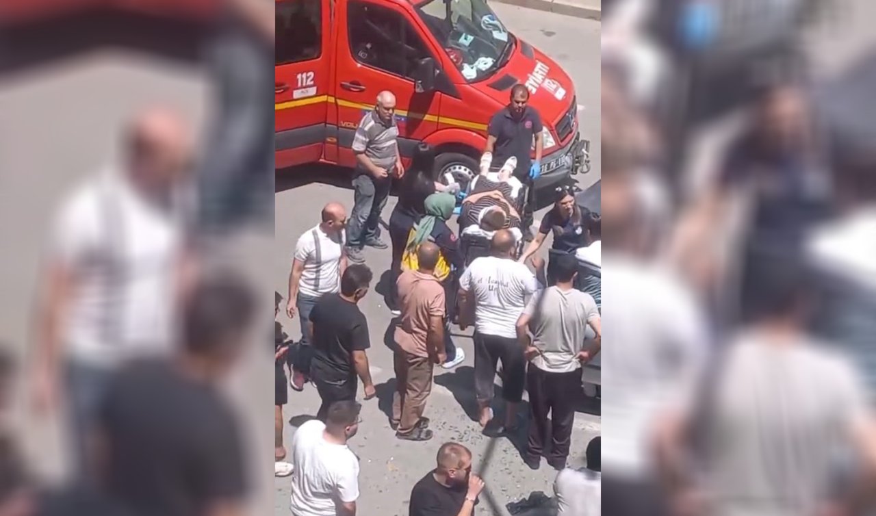  Otomobiller kafa kafaya çarpıştı; 3 yaralı