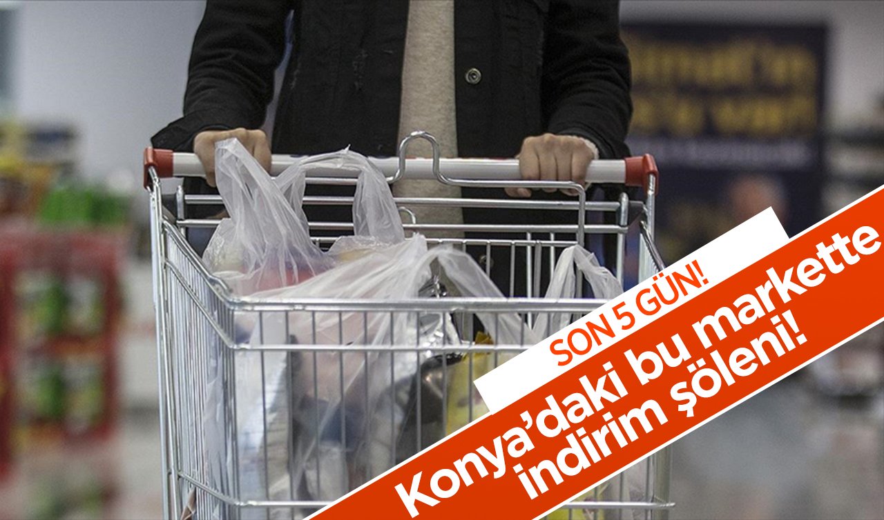 Konya’daki bu marketten 36. yıla özel indirim şöleni! SON 5 GÜN!  4 KG çamaşır suyu 39.80 TL, 5 KG toz şeker 142.80 TL...