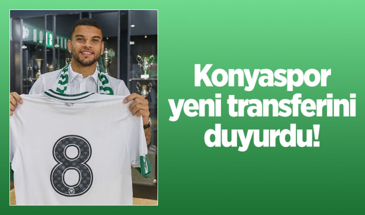  Konyaspor yeni transferini duyurdu!