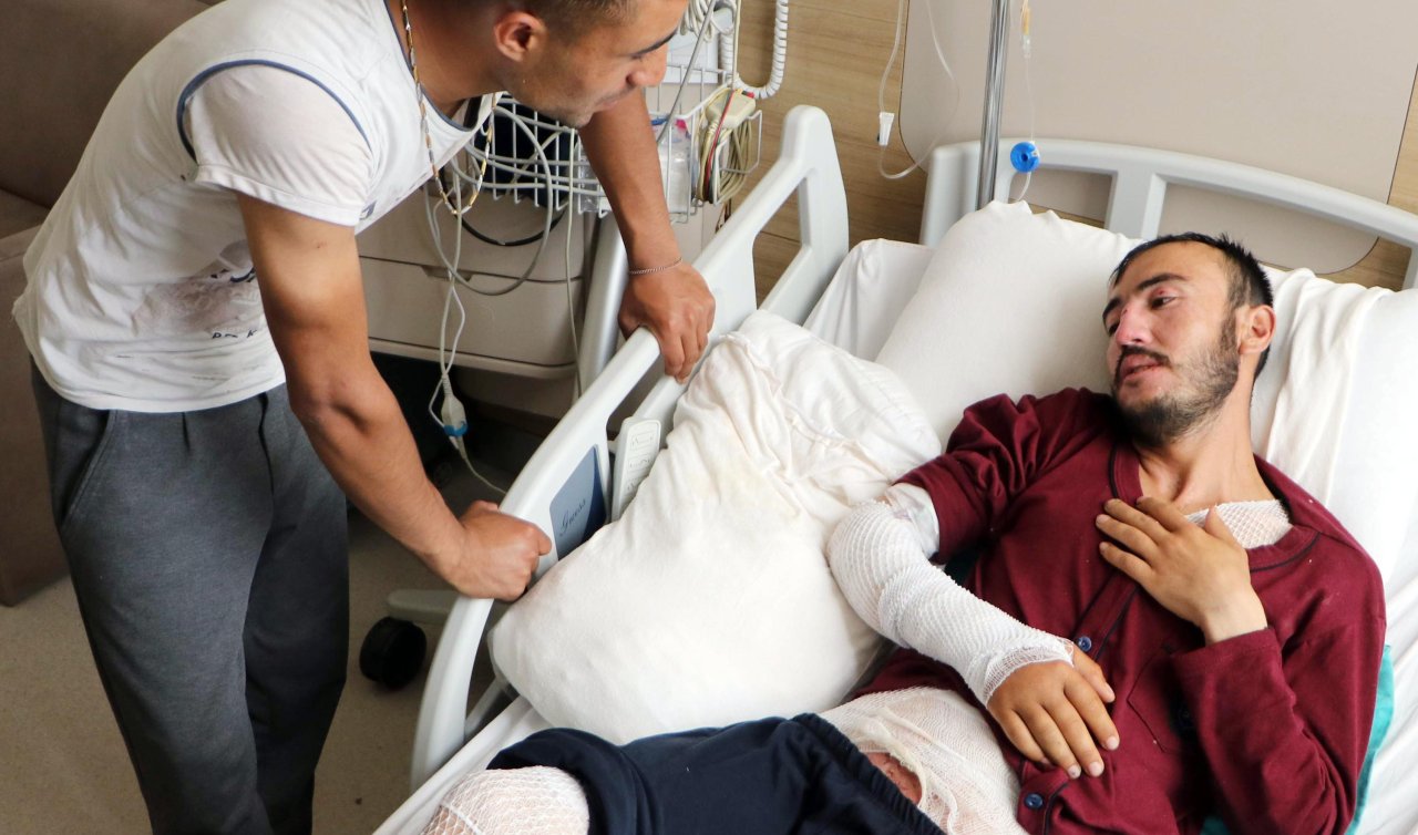Afgan çobanı yıldırım yaktı yağmur söndürdü!