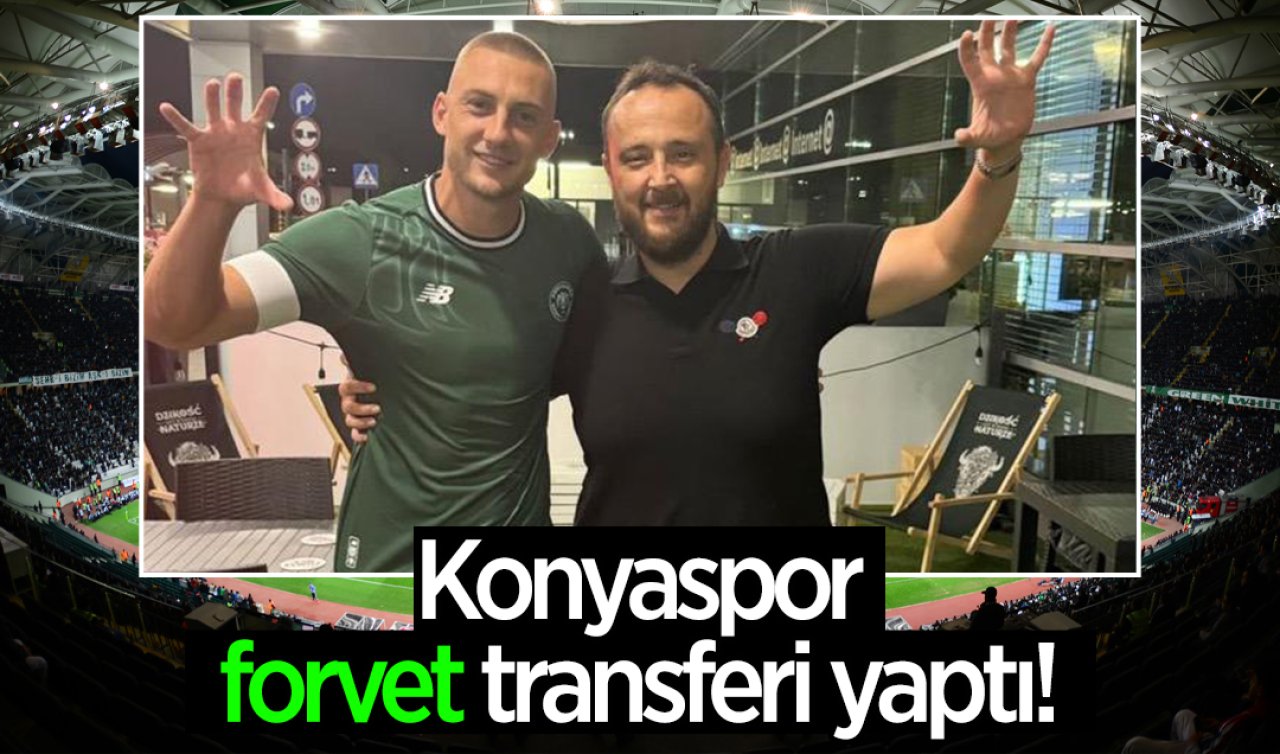  Konyaspor’dan yeni transfer! Forvet oyuncusunu renklerine bağladı 