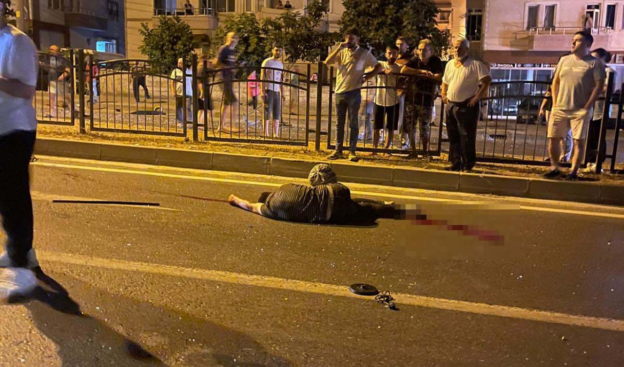Lastiği patlayan otomobil bariyerlere çaptı: 1 ölü 2 yaralı