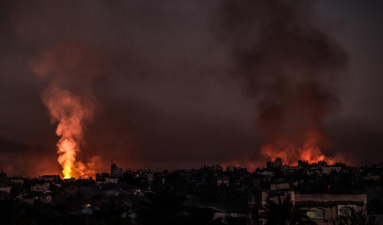  İsrail’in Gazze’ye gece boyu düzenlediği saldırılarda 9 Filistinli öldü