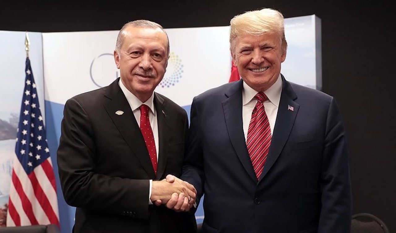 Cumhurbaşkanı Erdoğan Trump ile görüştü