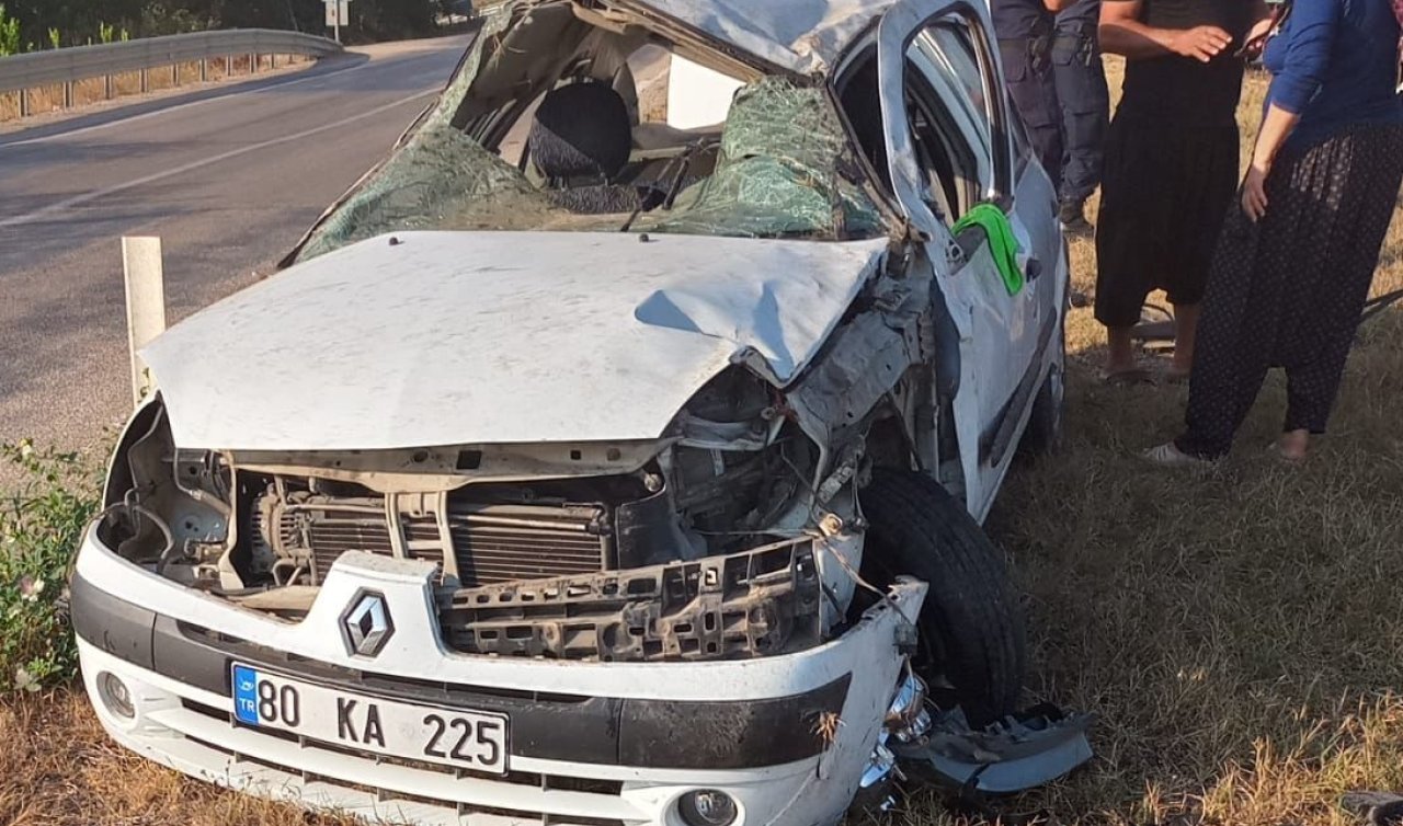  3 aracın karıştığı trafik kazasında 6 kişi yaralandı