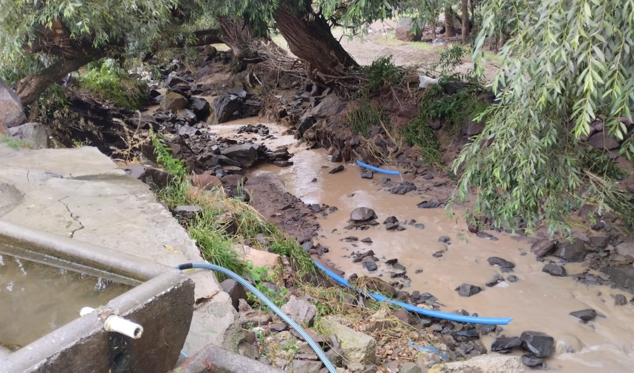  Günlerdir etkili olan sel 6 köyde hasara yol açtı