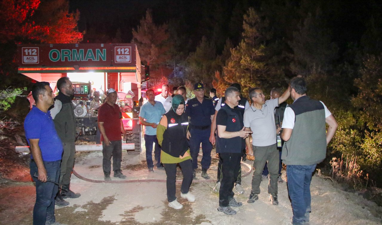 Uşak’ta ormanlık alandaki yangın kısmen kontrol altına alındı
