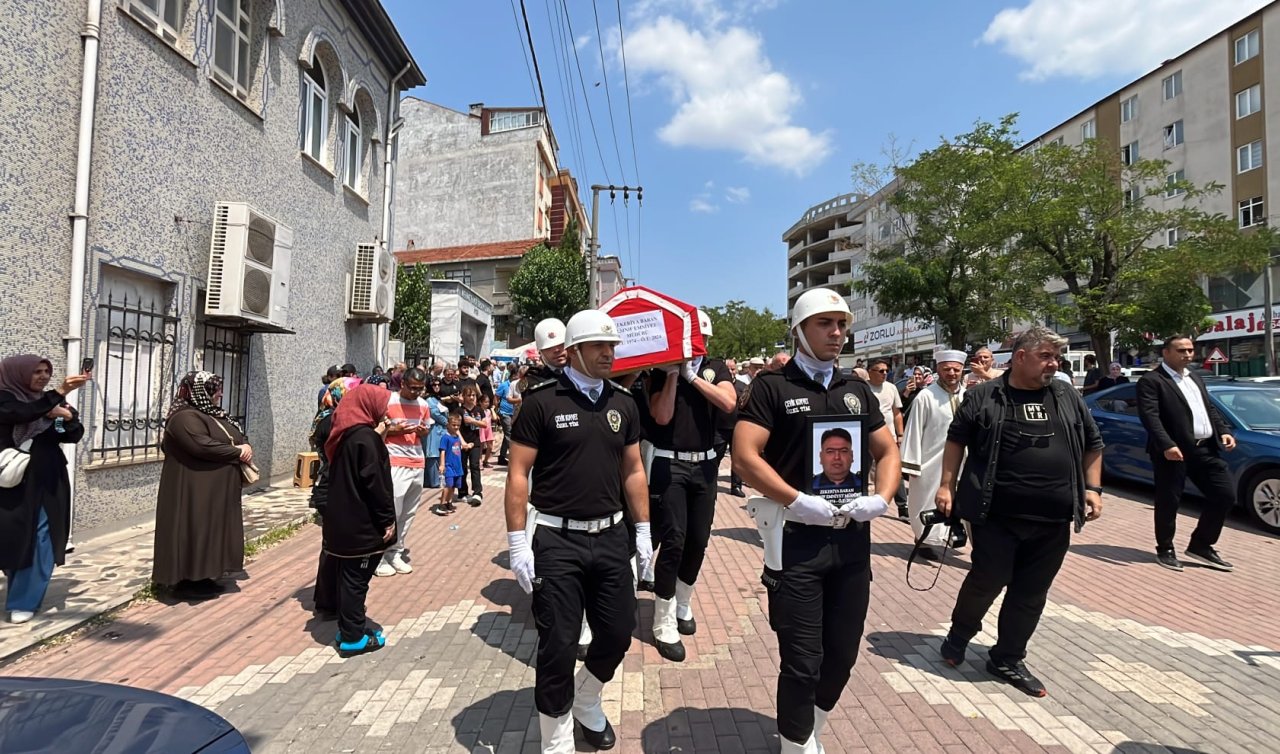 Kalp krizinden yaşamını yitiren emniyet müdür yardımcısı toprağa verildi