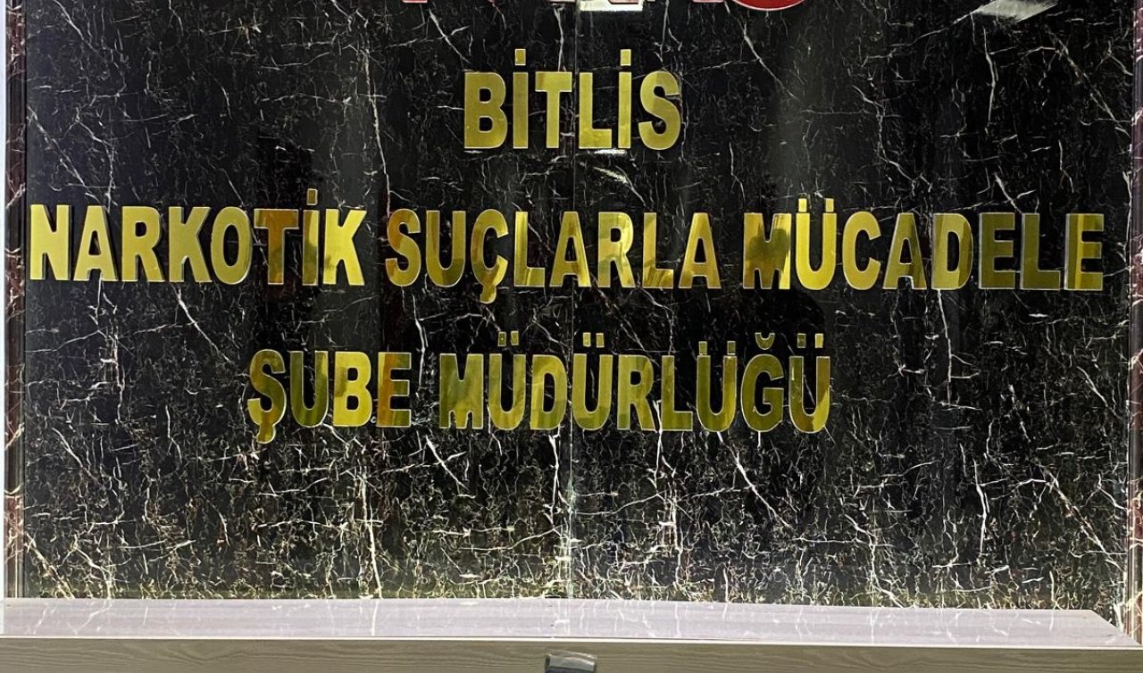Bitlis merkezli 3 ilde uyuşturucu operasyonunda 11 tutuklama