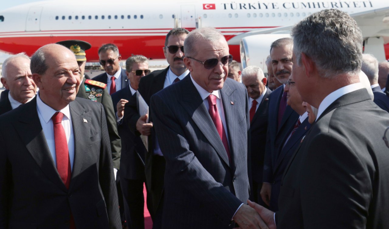 Cumhurbaşkanı Erdoğan KKTC’de