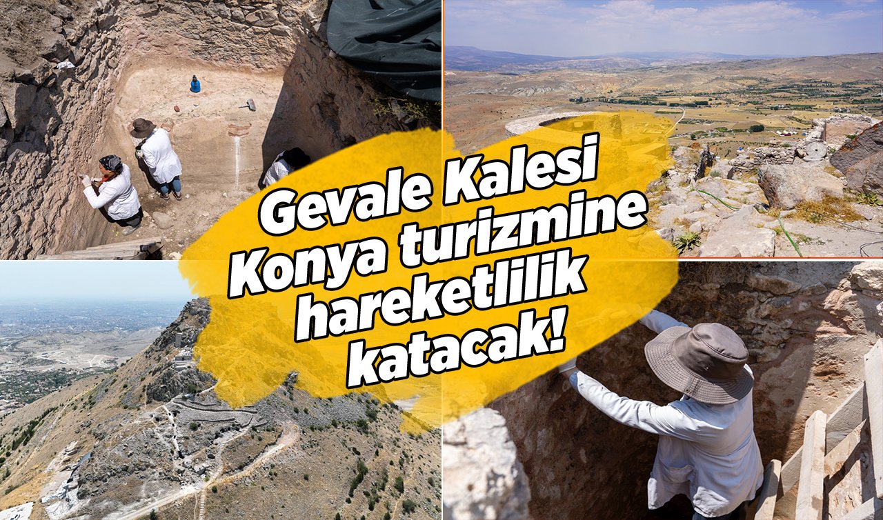  Gevale Kalesi Konya turizmine hareketlilik katacak!