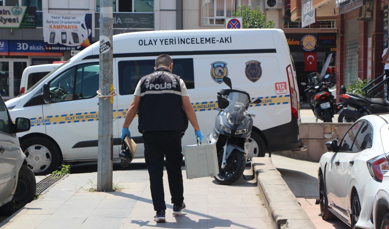 Boşanma aşamasındaki eşine bıçak çeken kocayı polis etkisiz hale getirdi